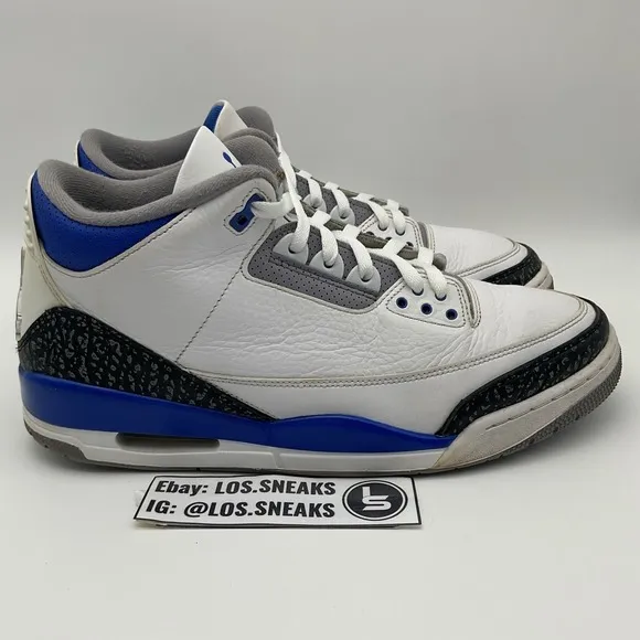 Size 13 - Jordan 3 Retro Mid Racer Blue (CT8532-145)