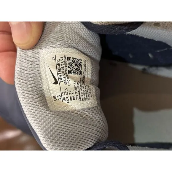 Size 13- Nike Air Max Command Leather‎ Obsidian EUC