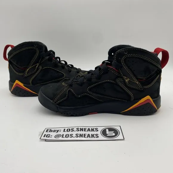 Size 4y- (GS) AIR JORDAN 7 RETRO 'CITRUS 2022' (DQ6040-081)