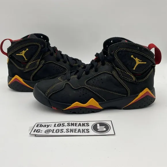Size 4y- (GS) AIR JORDAN 7 RETRO 'CITRUS 2022' (DQ6040-081)