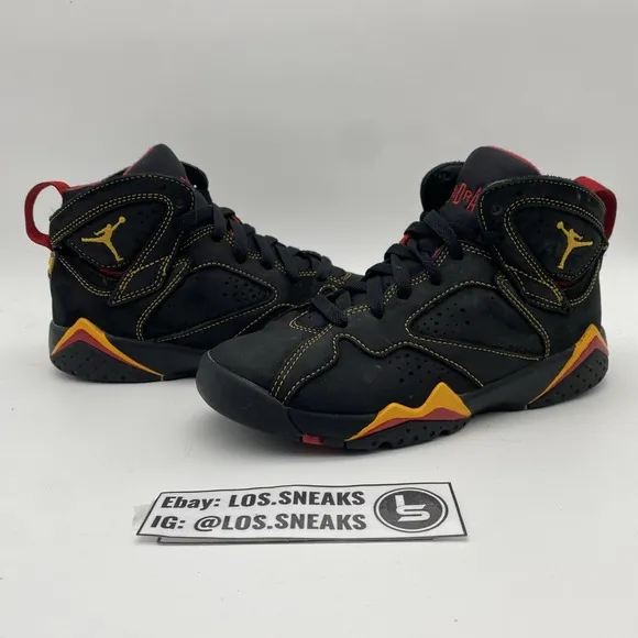 Size 4y- (GS) AIR JORDAN 7 RETRO 'CITRUS 2022' (DQ6040-081)