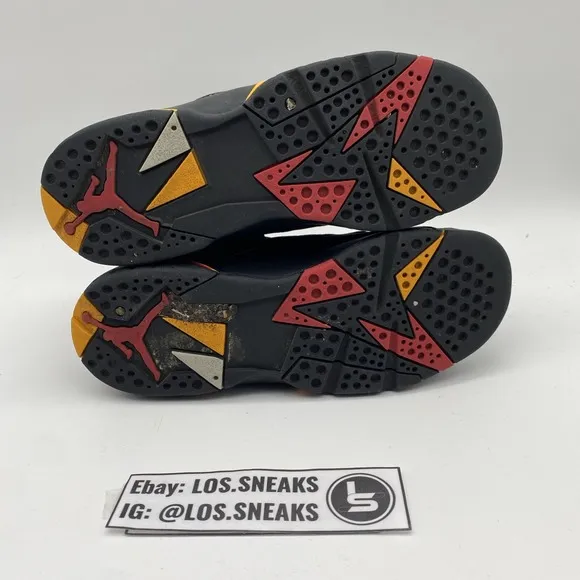 Size 4y- (GS) AIR JORDAN 7 RETRO 'CITRUS 2022' (DQ6040-081)