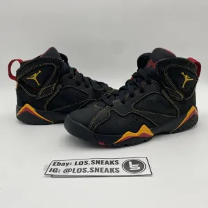 Size 4y- (GS) AIR JORDAN 7 RETRO 'CITRUS 2022' (DQ6040-081)