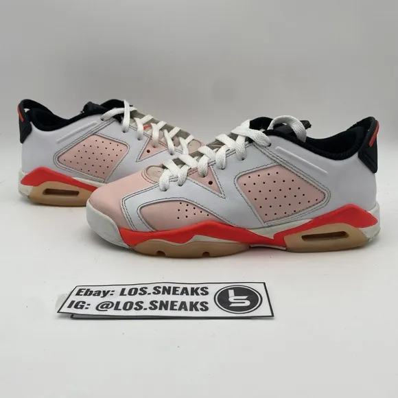 Size 4y- (GS) - Jordan 6 Retro Low Atmosphere (768878-102)