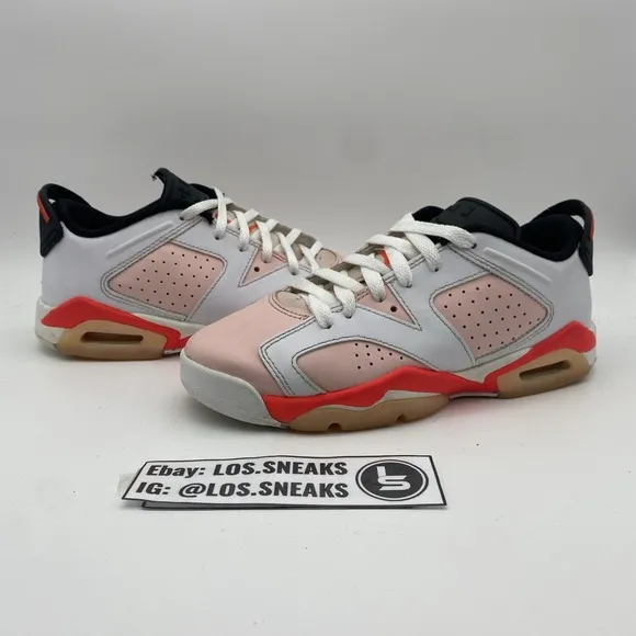 Size 4y- (GS) - Jordan 6 Retro Low Atmosphere (768878-102)
