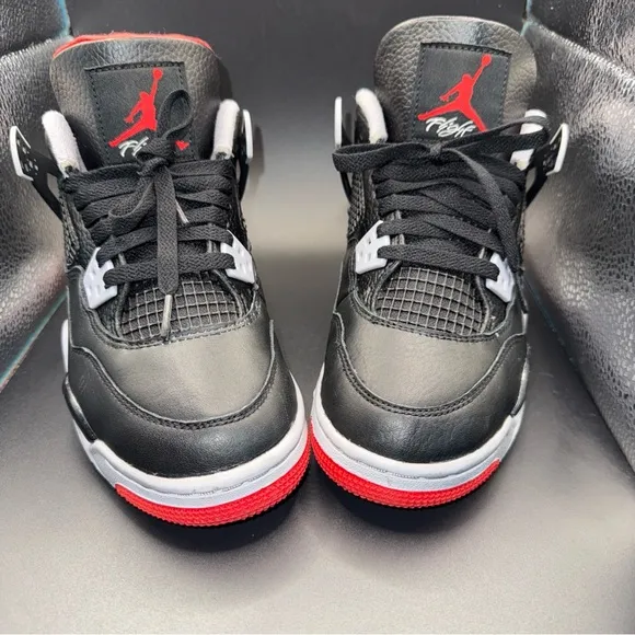 Size 5Y - Air Jordan 4 Retro Bred Reimagined, FQ8213-006, CLEAN, No Box