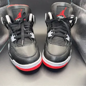 Size 5Y - Air Jordan 4 Retro Bred Reimagined, FQ8213-006, CLEAN, No Box