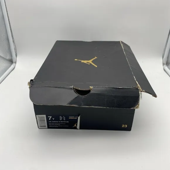 Size 7y- (GS) Air Jordan 12 Retro Deep Royal (153265-400)