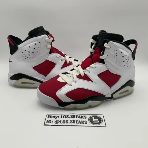 Size 8.5 - Jordan 6 Retro OG Mid Carmine (CT8529-106)