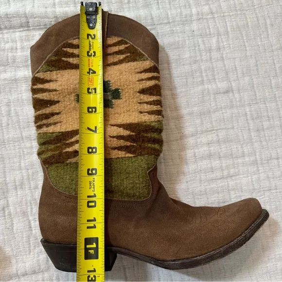 Size 8.5 Matisse Cowboy Blanket Southwest Abeline Leather Boots