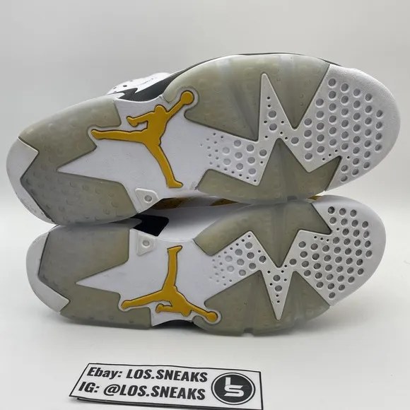 Size 9.5 - Air Jordan 6 Retro Yellow Ochre (CT8529-170)