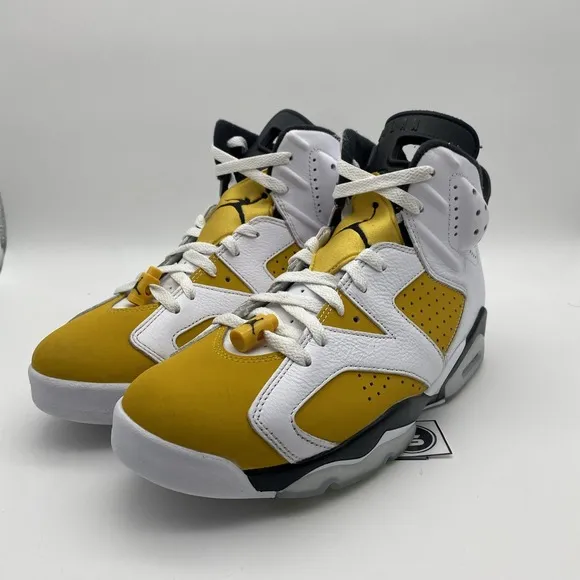 Size 9.5 - Air Jordan 6 Retro Yellow Ochre (CT8529-170)