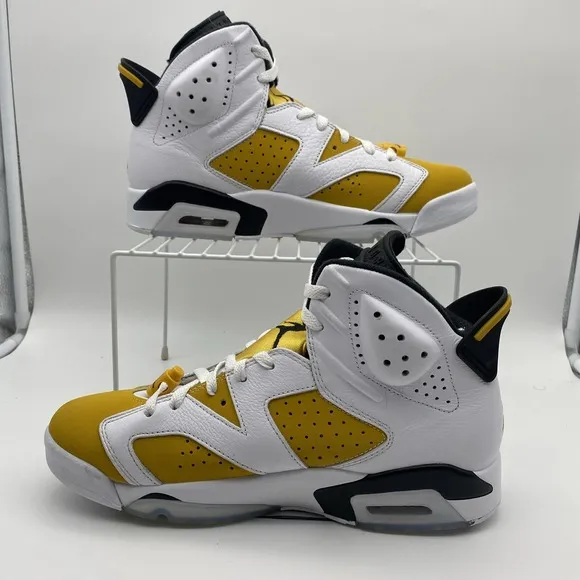Size 9.5 - Air Jordan 6 Retro Yellow Ochre (CT8529-170)