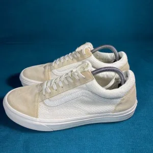 Size 9M/10.5women - Vans Old Skool beige sneakers
