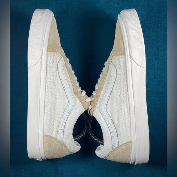 Size 9M/10.5women - Vans Old Skool beige sneakers