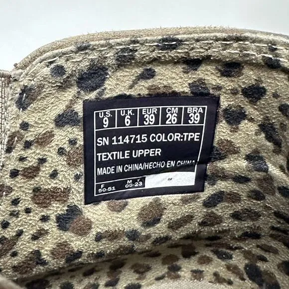 Skechers BOBS Chill‎ Wedge Cruising Altitude Slip On Bootie 9 Taupe New