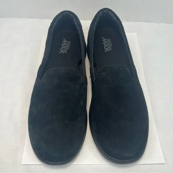 Skechers GOStep Lite Lavish Slip On Shoes Casual Comfort Loafer Black Women 9.5