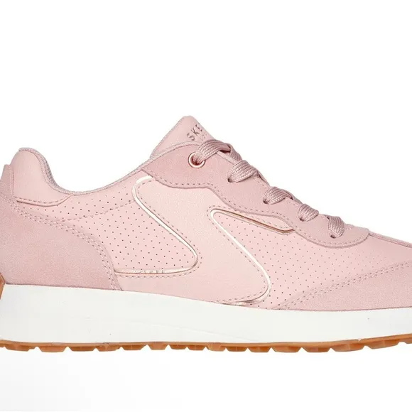 Skechers Gusto Sneakers in Blush Pink