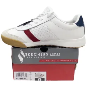 Skechers Women's Zinger Retro Rockers White Red Navy Sneakers Size 9