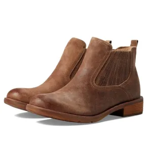 Sofft Bellis III Womens 8 Brown Slip On Leather Ankle Boots Comfort Casual