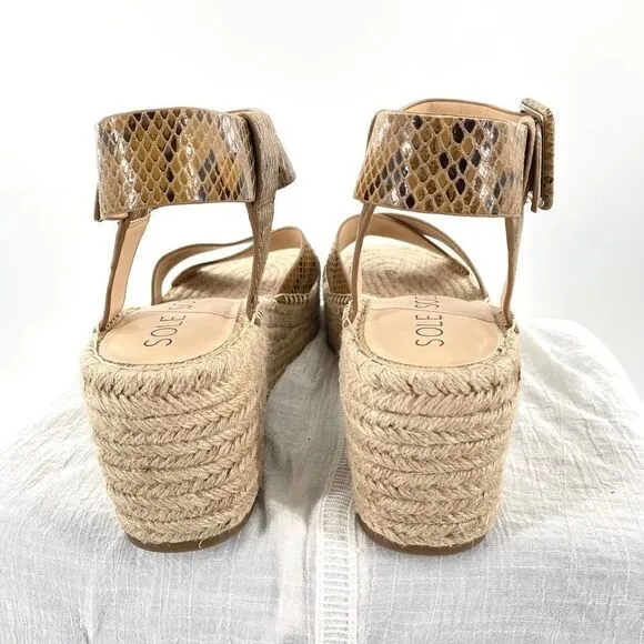 Sole Society Audrina Espadrille Platform Sandals
