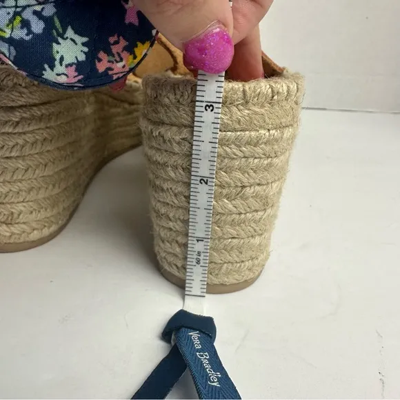 Soludos Anthropologie Minorca High Platform Espadrille Sandals Tan Size 11