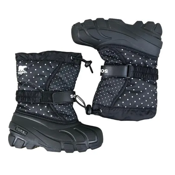 SOREL Kids Flurry Print Slip-On Snow Boot Sz 12 Outdoor Activewear Winter NWB