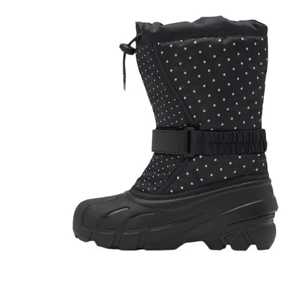 SOREL Kids Flurry Print Slip-On Snow Boot Sz 12 Outdoor Activewear Winter NWB