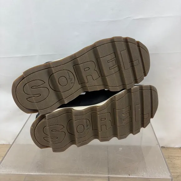 Sorel Kinetic Sneak Black NL3374 Fashion Sneakers Women's Size 8.5