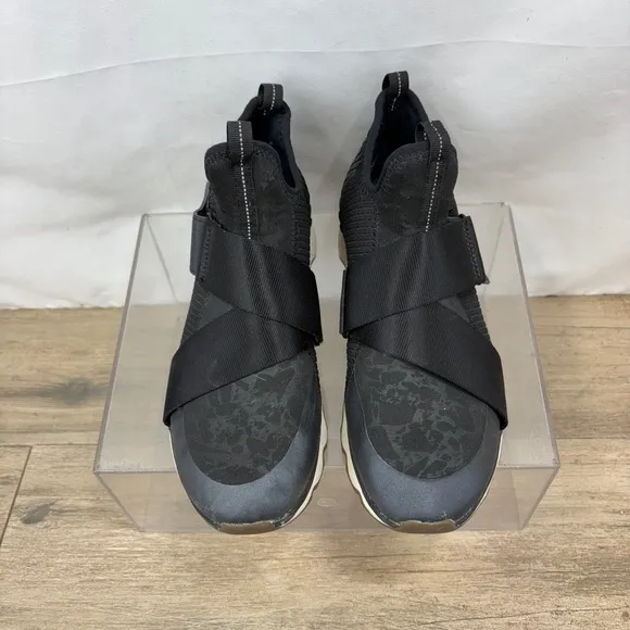 Sorel Kinetic Sneak Black NL3374 Fashion Sneakers Women's Size 8.5