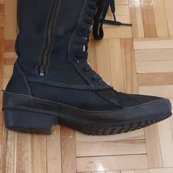 Sorel Sorelia Earhart leather boots size 8