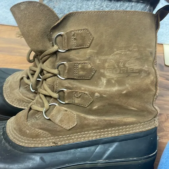 Sorel Sudbury men’s leather suede nubuck waterproof winter boots warm snow