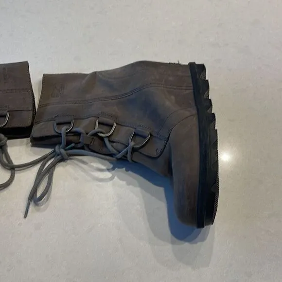 Sorel women’s boots size 7  town leather super cute current style and soles.