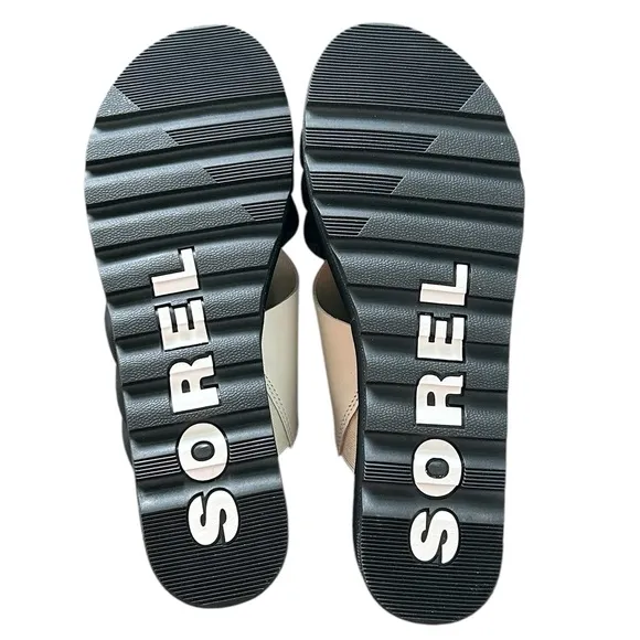 SOREL Women’s Cameron Platform Wedge Mule Sandal Size 10