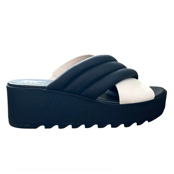 SOREL Women’s Cameron Platform Wedge Mule Sandal Size 10