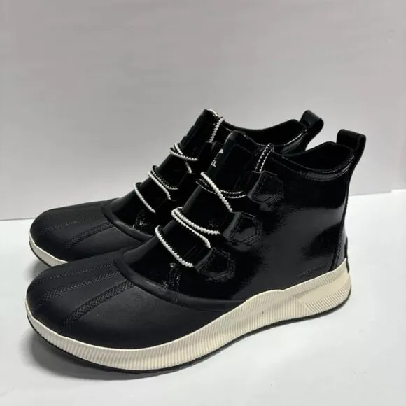Sorel Women’s Out N About III Classic Black Winter Boots, Size 11 M