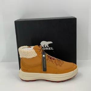 Sorel x Calia Out n About ONA mid sneaker boots winter waterproof Gold new 9.5