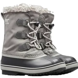 Sorel Yoot Pac Waterproof Weather Resistant Grey Slip On Winter Snow Boots