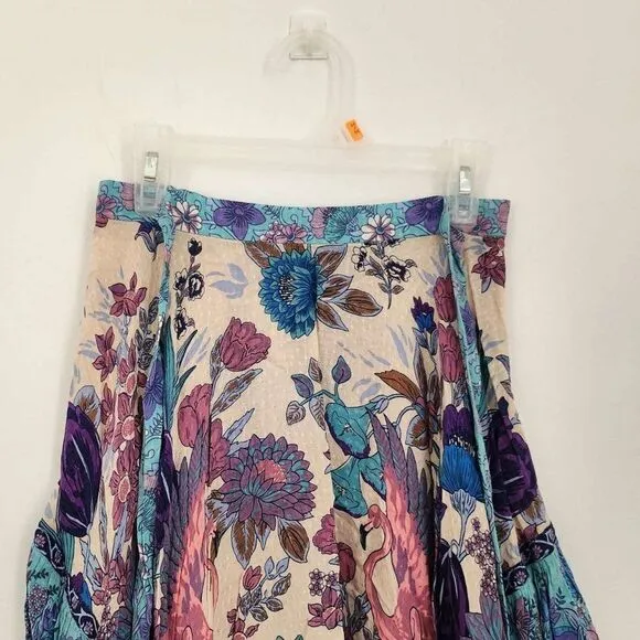 Spell and the Gypsy Collective Siren Song Hi-Low Skirt in Mermaid XS