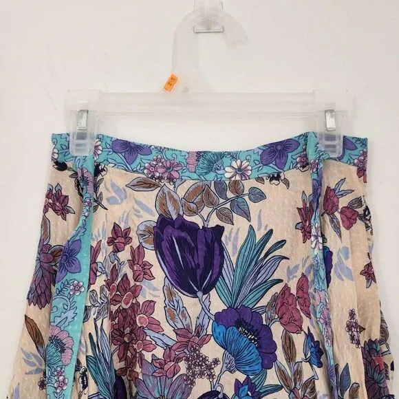 Spell and the Gypsy Collective Siren Song Hi-Low Skirt in Mermaid XS