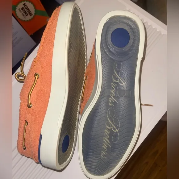 Sperry x Brooks Brothers suede slip on loafers