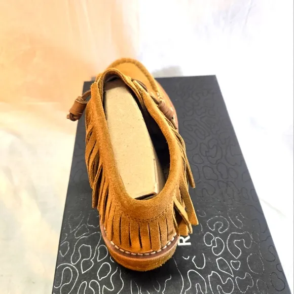 SPERRY X REBECCA MINKOFF Women's Size 8 Fringe Suede Chukka Boots New