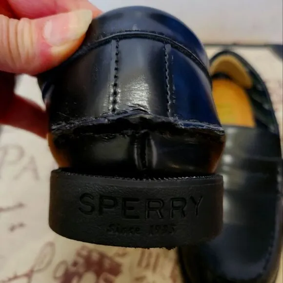 Sperry's Boys Leather Loafers