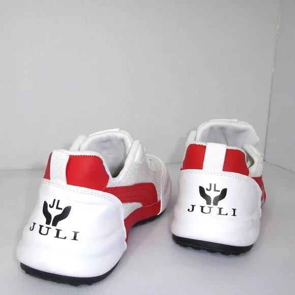 Sport Fashion Juli FooReed Aaon White/Red Sneakers Men