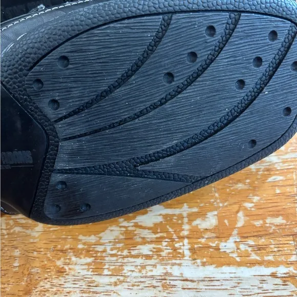 Stacy Adams Black Leather Loafers Slip-On