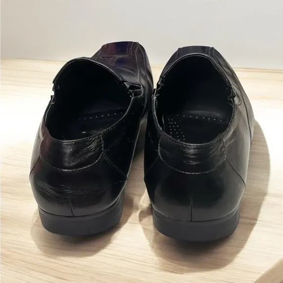 Stacy Adam’s Men’s Black Leather Loafers Size 7M.