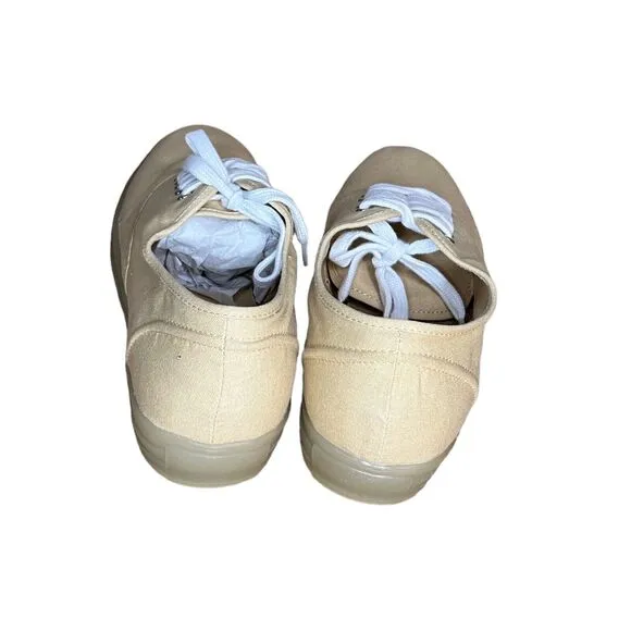 Starry Eyed Jordan Illuminate Light-Up Slide On Canvas Sneakers Khaki Size 10