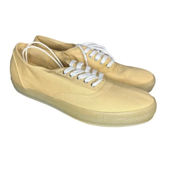 Starry Eyed Jordan Illuminate Light-Up Slide On Canvas Sneakers Khaki Size 10