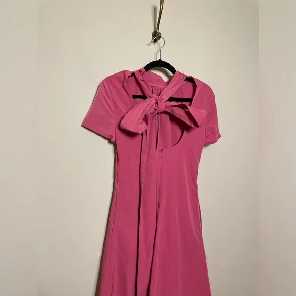 STAUD Ilana Dress in Lollipop
