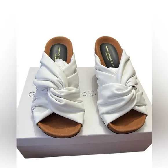 Stella McCartney Terra High Heel Slide Sandals